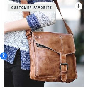 BED | STU Genuine Leather Venice Beach Crossbody